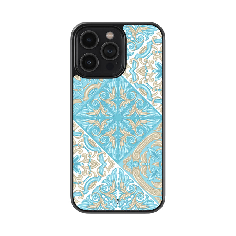 Turquoise Legacy Glossy Metal Case