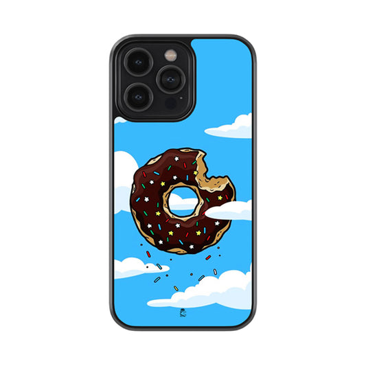 Crunchy Munchy Doughnut Glossy Metal Case