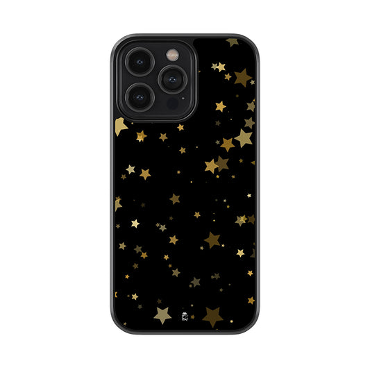 Glittering Stars Glossy Metal Case
