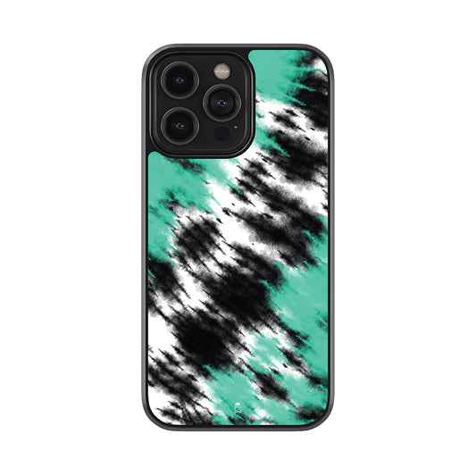 Ghost Tie & Dye Glossy Metal Case
