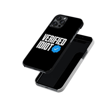 Verified Idiot Slim Hard Case