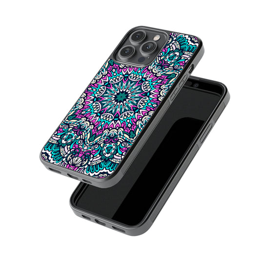 Trip Mandala Glossy Metal Case