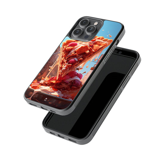 Squeezy Pizza Glossy Metal Case