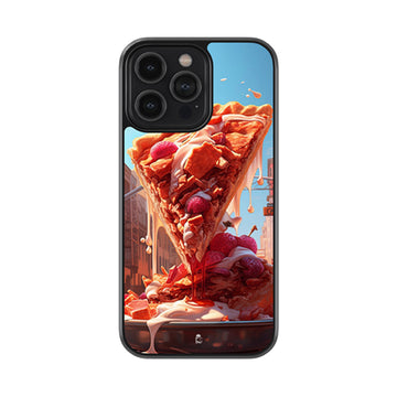 Squeezy Pizza Glossy Metal Case