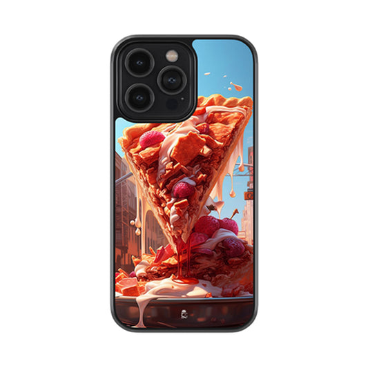 Squeezy Pizza Glossy Metal Case