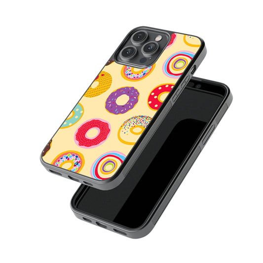 Doughnut Fun Wheels Doughnut Glossy Metal Case