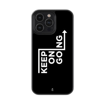 Keep On Going Glossy Metal Case