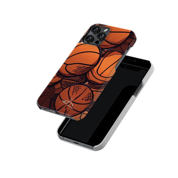 Basketball pattern Slim Hard Case