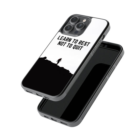 No Quit Glossy Metal Case