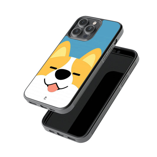Doggo Unconditional Love Glossy Metal Case