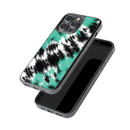 Ghost Tie & Dye Glossy Metal Case