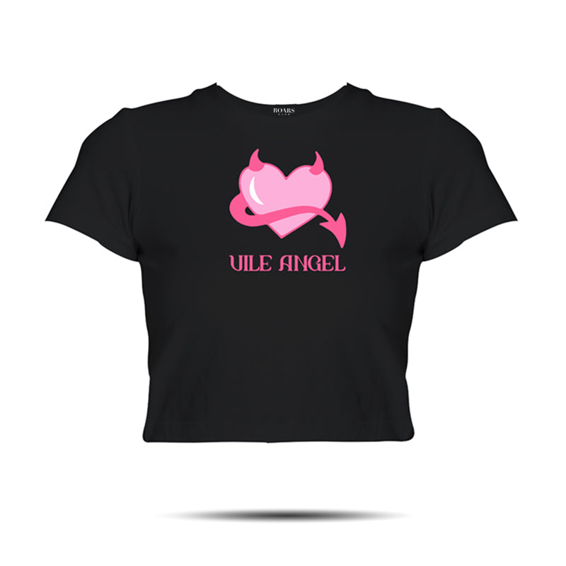 Vile Angel Cropped Top