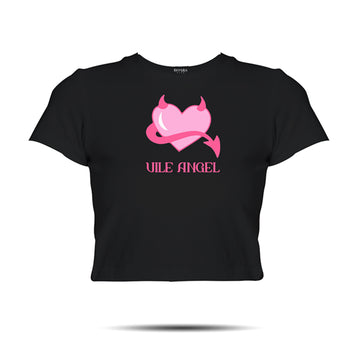 Vile Angel Cropped Top