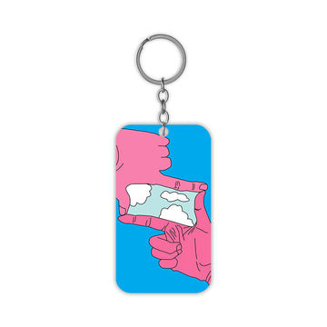 Perspective Keychain