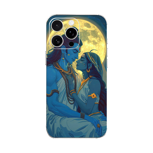 Lord Shiva and Parvati Mobile Phone Skin