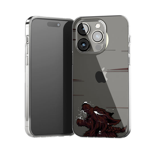 Wolf roar Clear Silicone Case