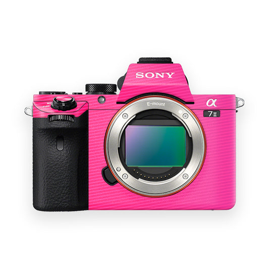 Pink Linear Lines Camera Skin