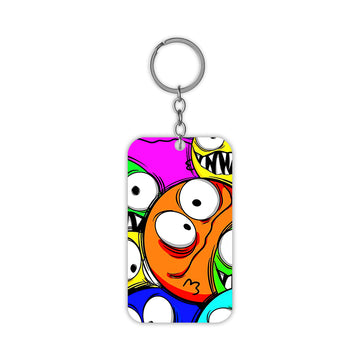 Funny Momos Keychain