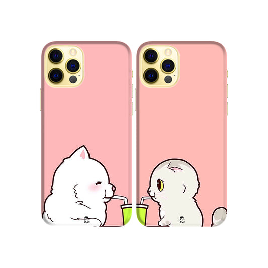 Regular Date Slim Hard Couple Phone Case