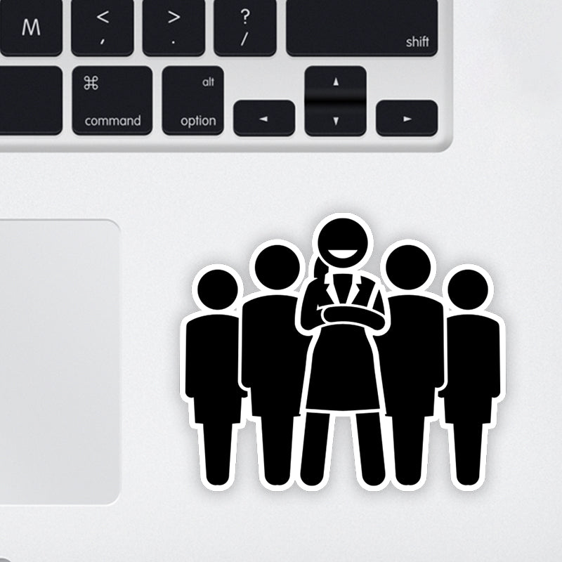 Women Empowerment Laptop Sticker