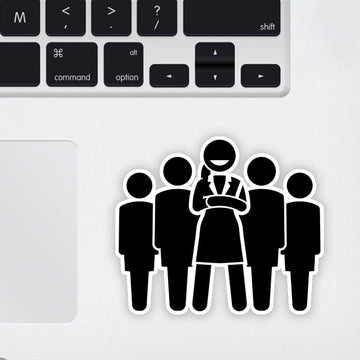 Women Empowerment Laptop Sticker