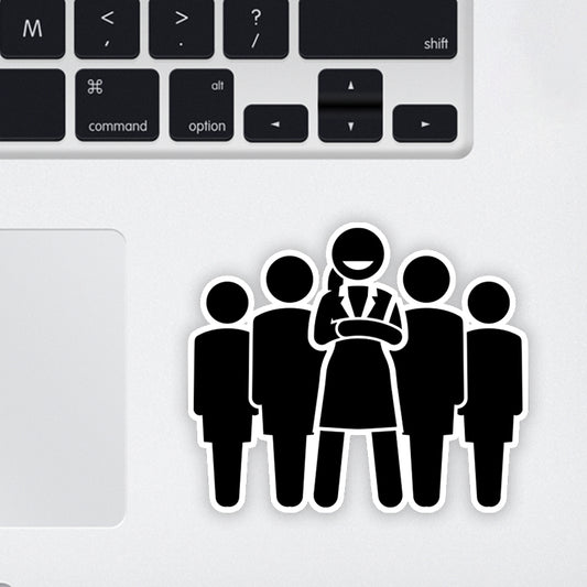 Women Empowerment Laptop Sticker