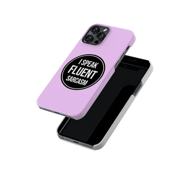 Fluent Sarcasm Slim Hard Case
