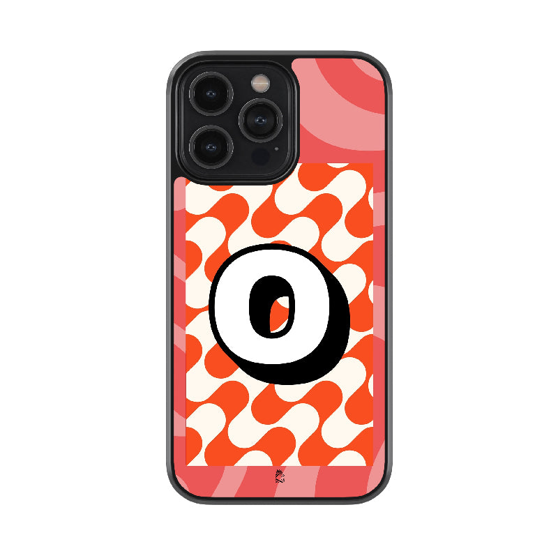 Alphabet - O Glossy Metal Case