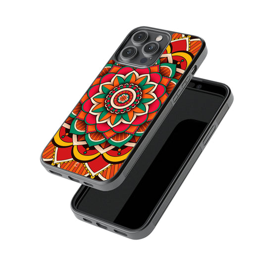 Orange Glossy Metal Case