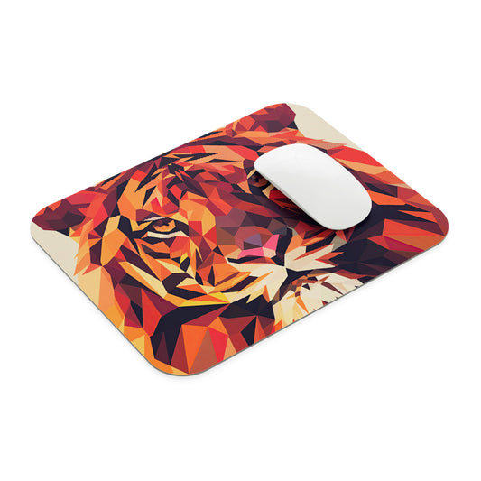 Abstract Tiger Mouse Pad