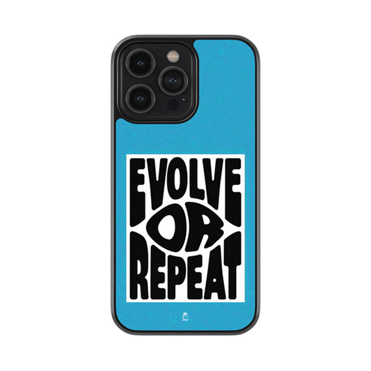Evolve Or Repeat Glossy Metal Case