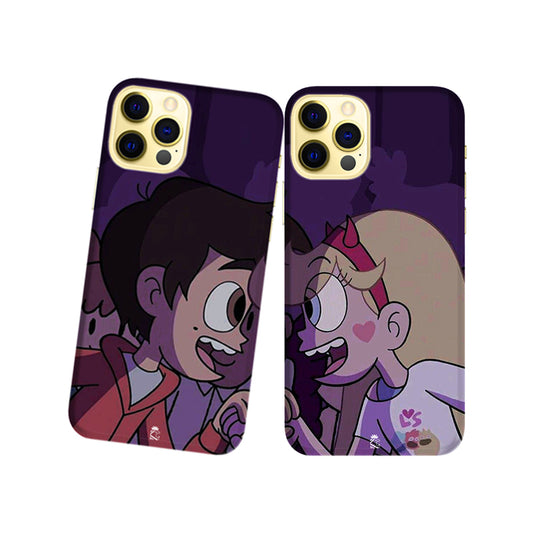 Enjoyable Couple Slim Hard Couple Phone Case