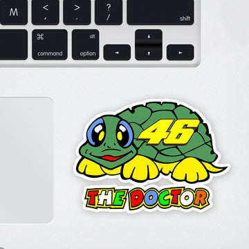 The Doctor Laptop Sticker