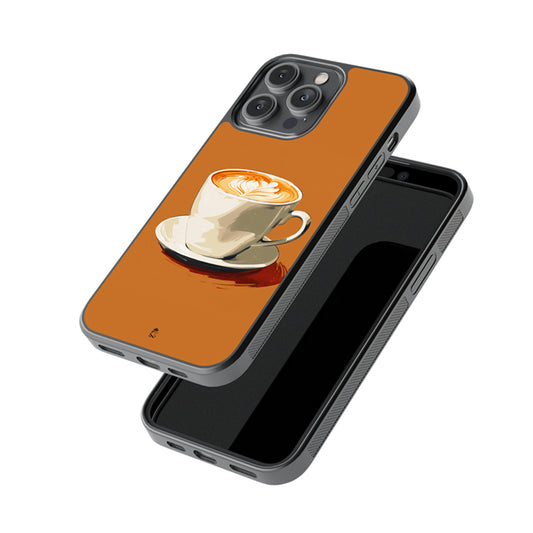 Cappuccino Lovers Glossy Metal Case