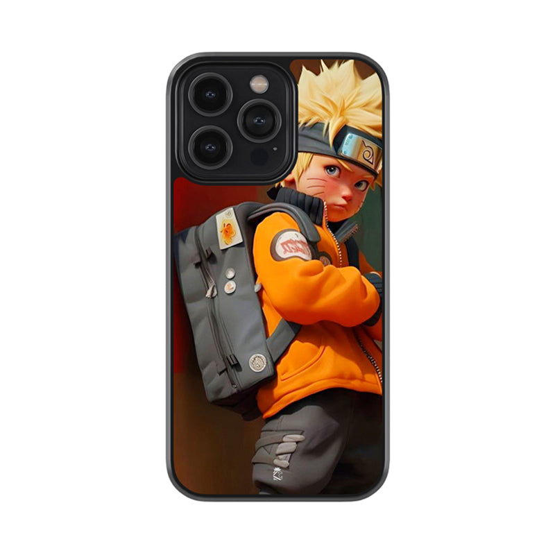 Nauruto Uzumaki Anime Glossy Metal Case
