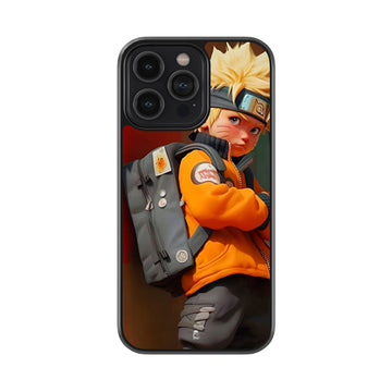 Nauruto Uzumaki Anime Glossy Metal Case