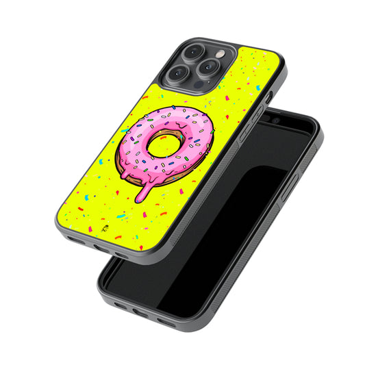 Jammy Doughnut Glossy Metal Case