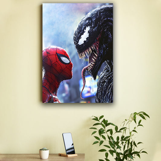 Spiderman vs Venom Poster