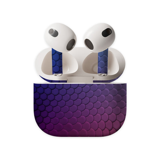 Purple Chrome Arcs Earbuds Skin