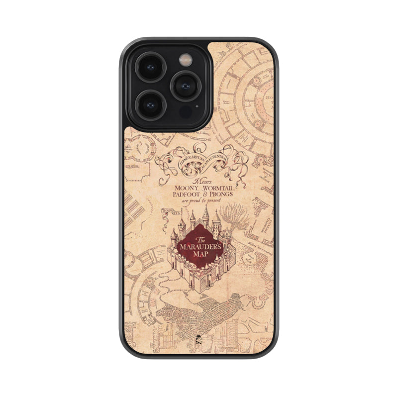 The Marauders Map Glossy Metal Case