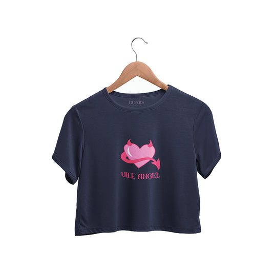 Vile Angel Cropped Top