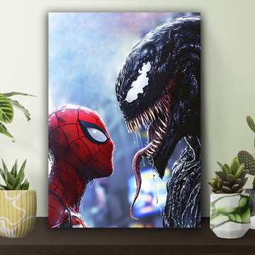 Spiderman vs Venom Poster