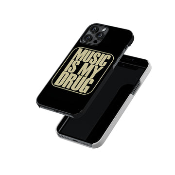 Music is my drug Slim Hard Case