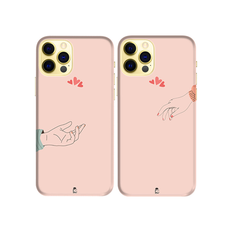 Forever Hands  Slim Hard Couple Phone Case