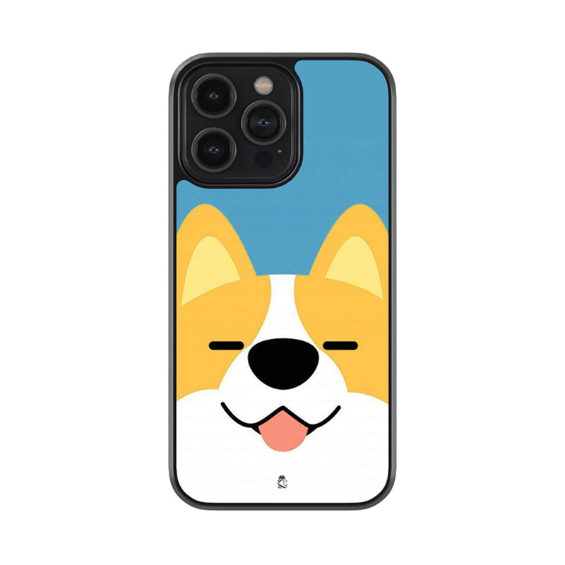 Doggo Unconditional Love Glossy Metal Case