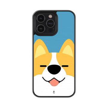 Doggo Unconditional Love Glossy Metal Case