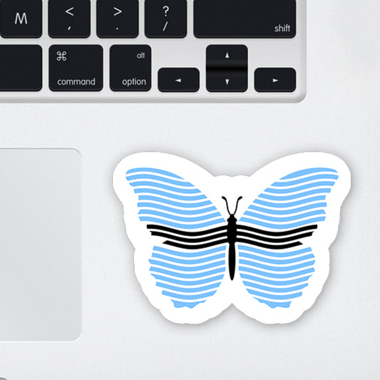 Beautiful Butterfly  Laptop Sticker