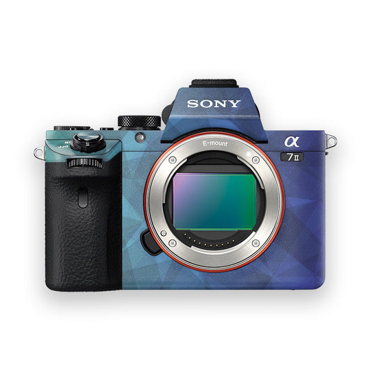 Abstractive Blue Camera Skin