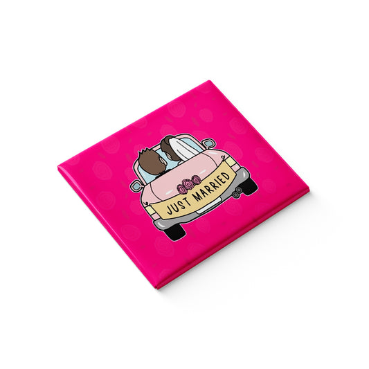 Just Married Fridge Magnet