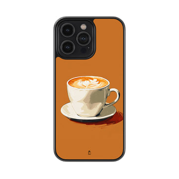 Cappuccino Lovers Glossy Metal Case